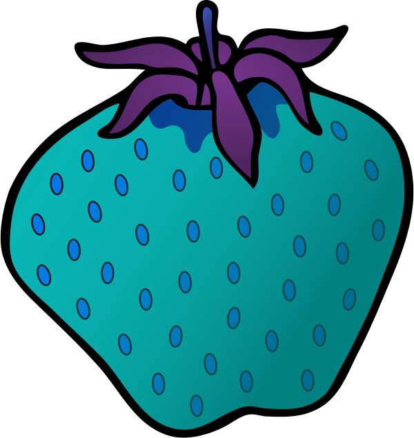 Strawberry Clip Art Vector Clip Art - Cartoon Strawberry (600x636), Png Download