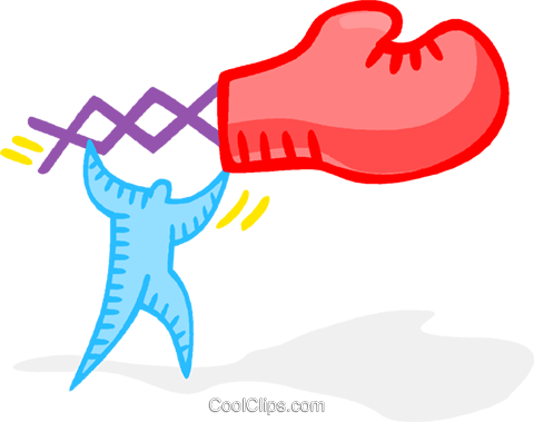 Guantes De Boxeo Libres De Derechos Ilustraciones De (480x379), Png Download