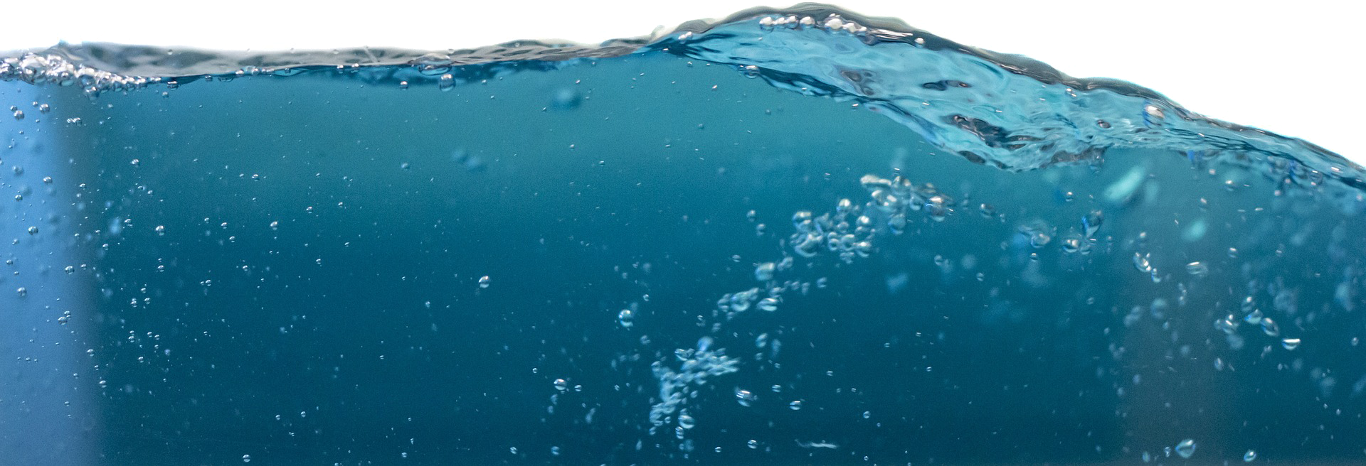 Splash-edit No White Space - Blue Water Splash Pump (1920x656), Png Download