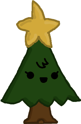 Christmas Tree (500x500), Png Download