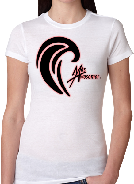 The Neon Summer Splash Glow Wave Ladies White Tee - Wonder Woman Gal Gadot T Shirt (600x600), Png Download