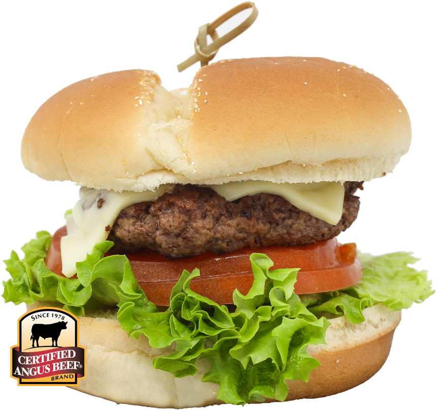 Cheese Burger Single - Menu (900x867), Png Download