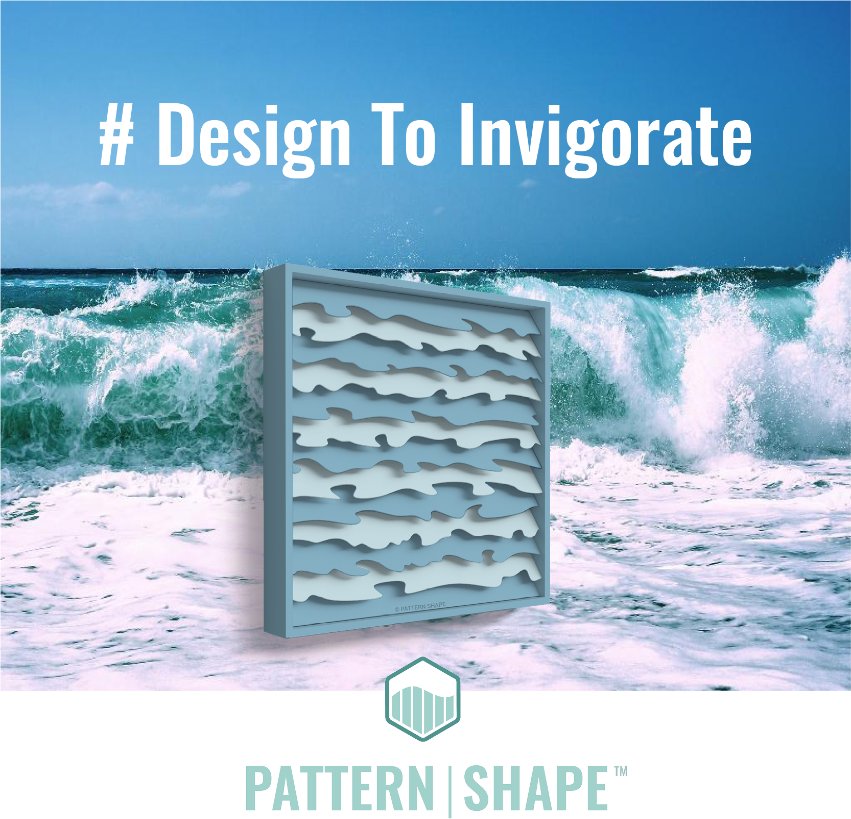 Add A Splash Of Sculpture In Your Space With This Energetic - Guam Beach (1667x1667), Png Download