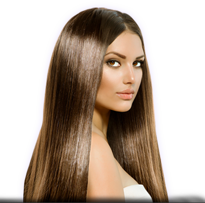 Dicas - Clip In Human Hair Extensions Ash Brown (406x402), Png Download