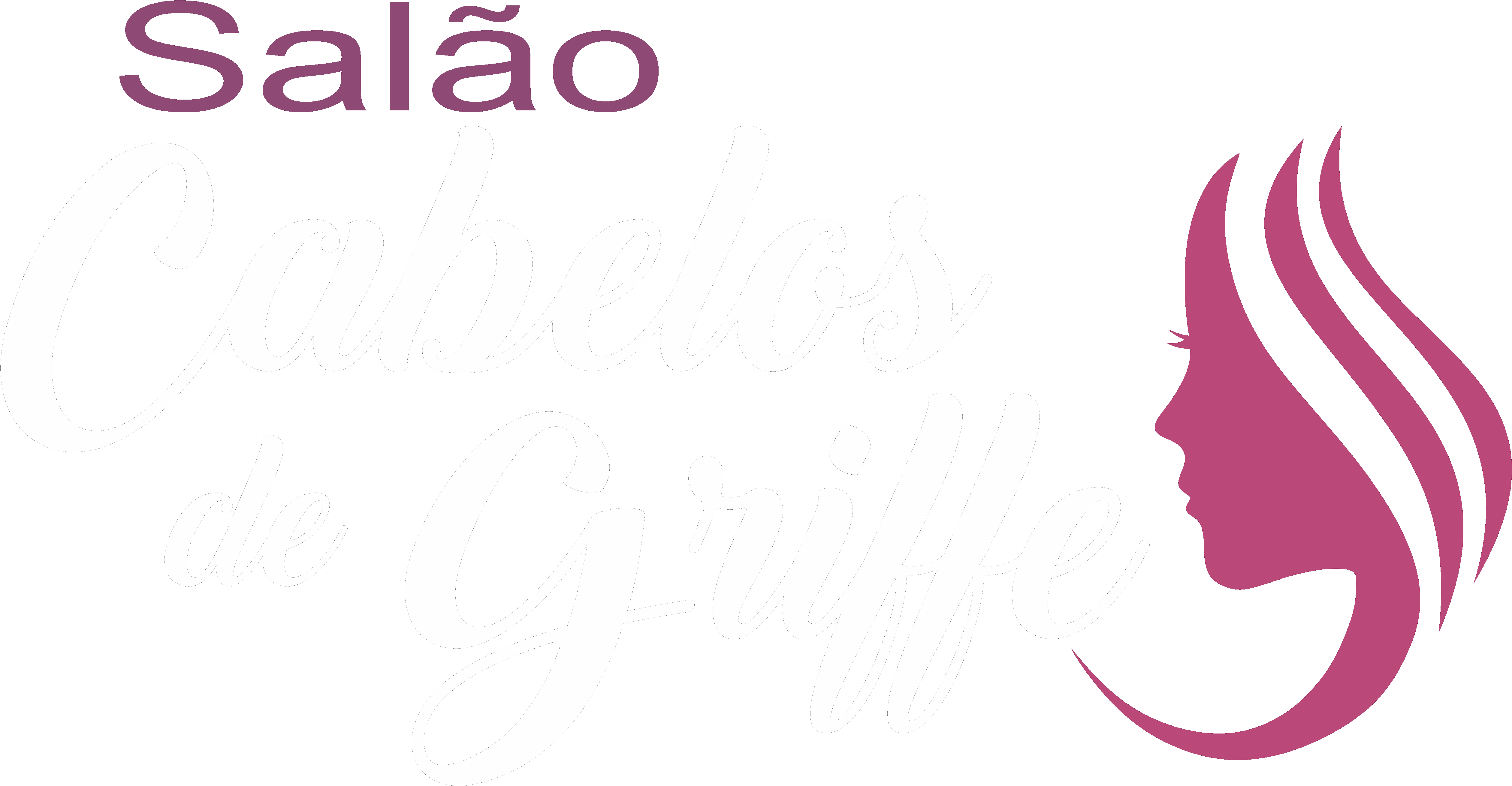 Cabelo De Griffe 1 Branco - Beauty Salon (5115x2797), Png Download