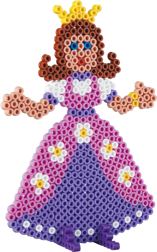 Hama Beads Hama Little Princess Bead Set (780x1181), Png Download
