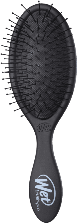 Wet Brush Pro Média Preta - Wet Brush The Shine Brush (black) (800x800), Png Download