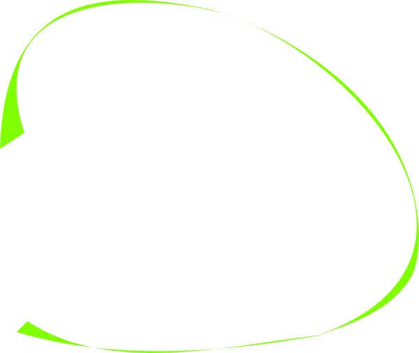 Green Swirl Light - Lime Green Swirl (600x506), Png Download