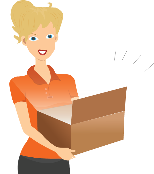 Tea Gift Box - Open Box Cartoonist Png (744x700), Png Download