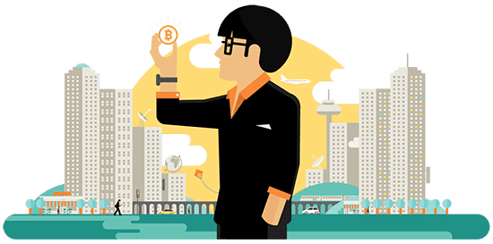 Mi Primer Bitcoin - Using Bitcoin (550x273), Png Download