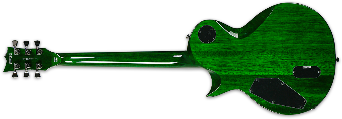 Swirl Green - Xlarge - Xlarge - Xlarge - Esp Ltd Bill Kelliher Bk-600 Electric Guitar Military (1200x437), Png Download