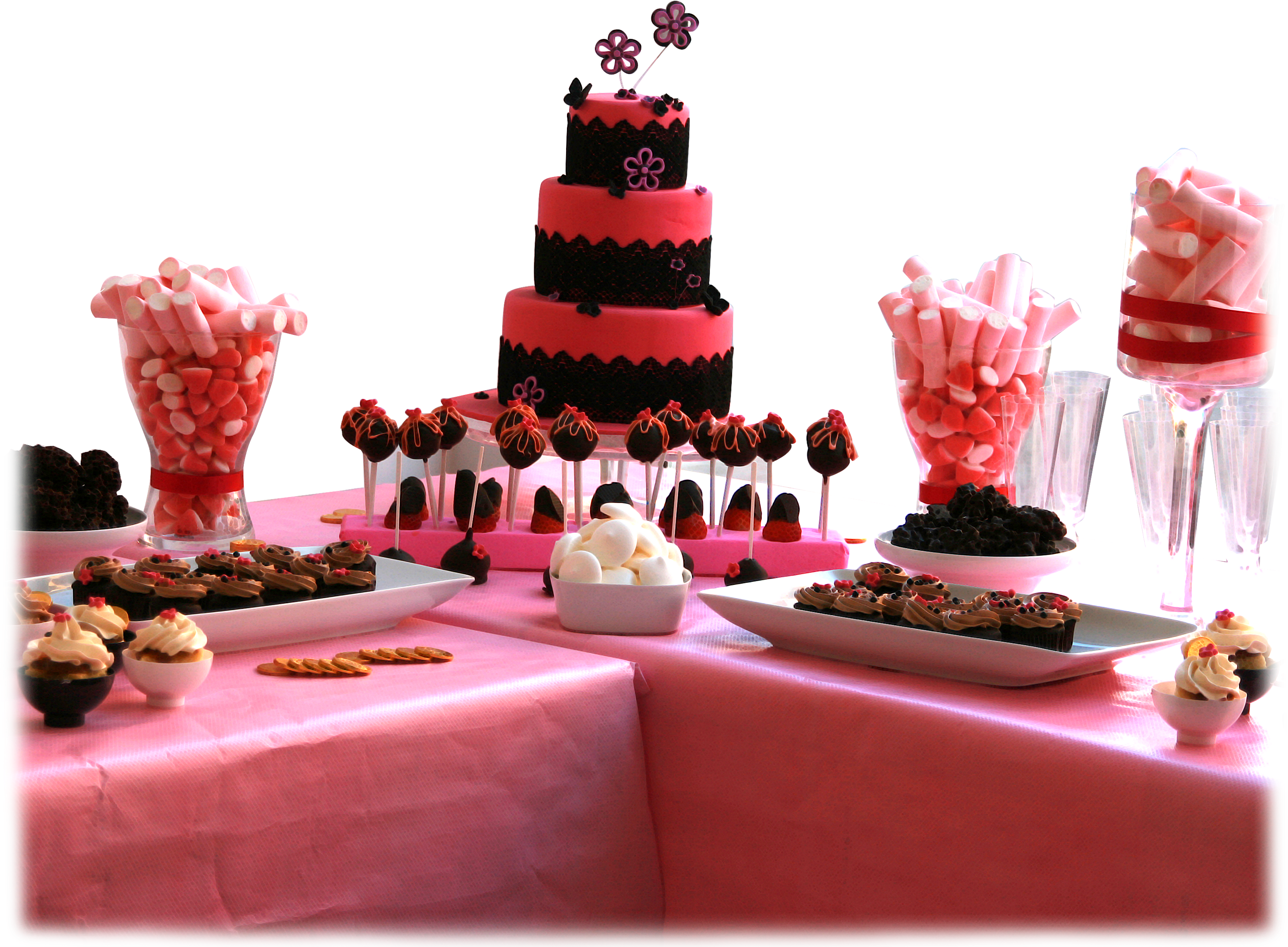 Dulce & Manias - Mesa De Dulces Png (2992x2136), Png Download