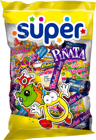 La Mejor Selección De Dulces Para Piñata En Una - Piñata (426x640), Png Download
