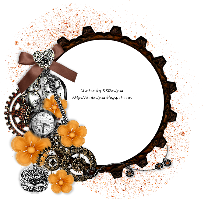 Ftu Cluster - Steam Punk - Circle (700x700), Png Download