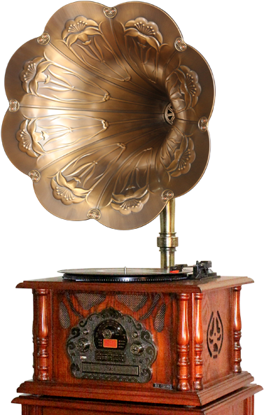 Gramophone Download Png Image - Old Gramophone Png (600x600), Png Download