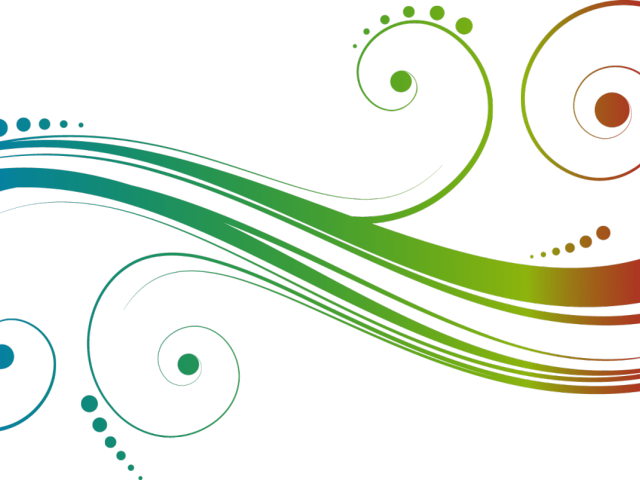 Vector Swirl Png Transparent Images - Transparent Background Swirl Png (640x480), Png Download