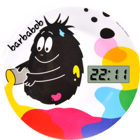 Dessert Plate Barbabeau Hopscotch Hopscotch Petit Jour - Petit-jour Barbapapa 4-piece Gift Box (barbabeau) (480x480), Png Download