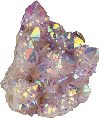 57 Images About Crystal Png On We Heart It - Angel Aura Quartz Transparent (500x578), Png Download