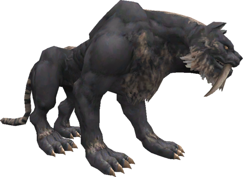 Tiger - Final Fantasy 11 Enemies Png (500x365), Png Download