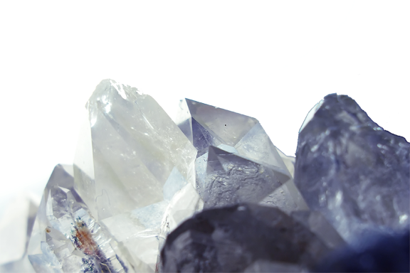 Quartz Cluster - Quartz (576x384), Png Download