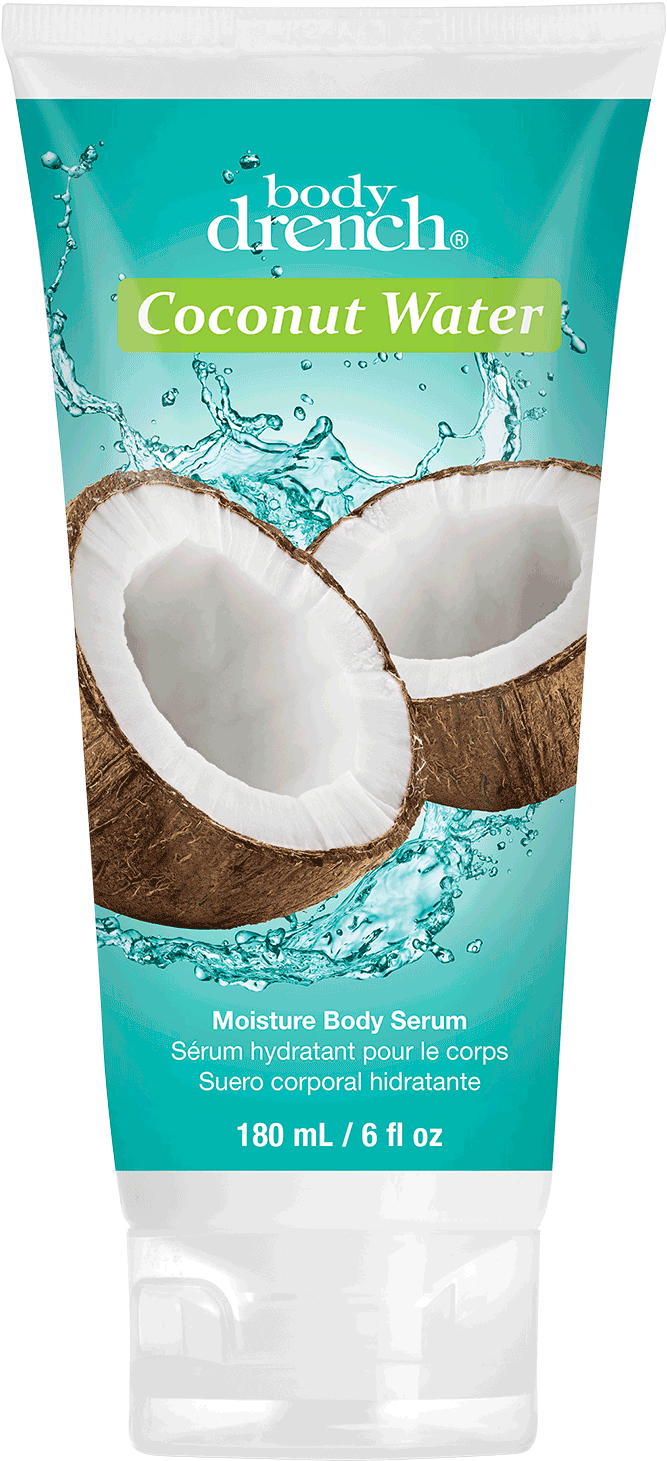 Coconut Water Moisture Body Serum - Body Drench Coconut Water Moisture Body Serum 6 Oz (1600x1600), Png Download