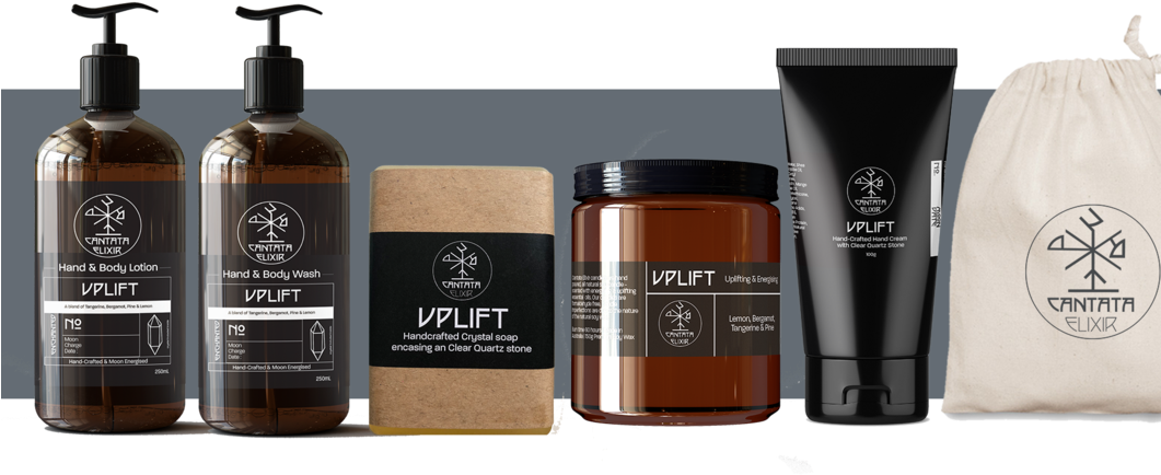 Cantata Elixir Uplift Aromatherapy Starter Product - Lotion (1060x598), Png Download