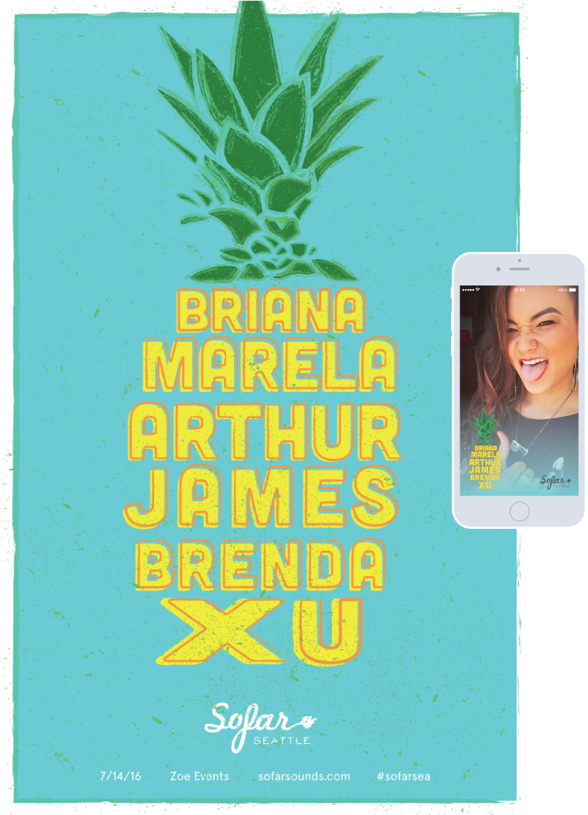 This Poster Also Included A Snapchat Geofilter So That (870x1218), Png Download
