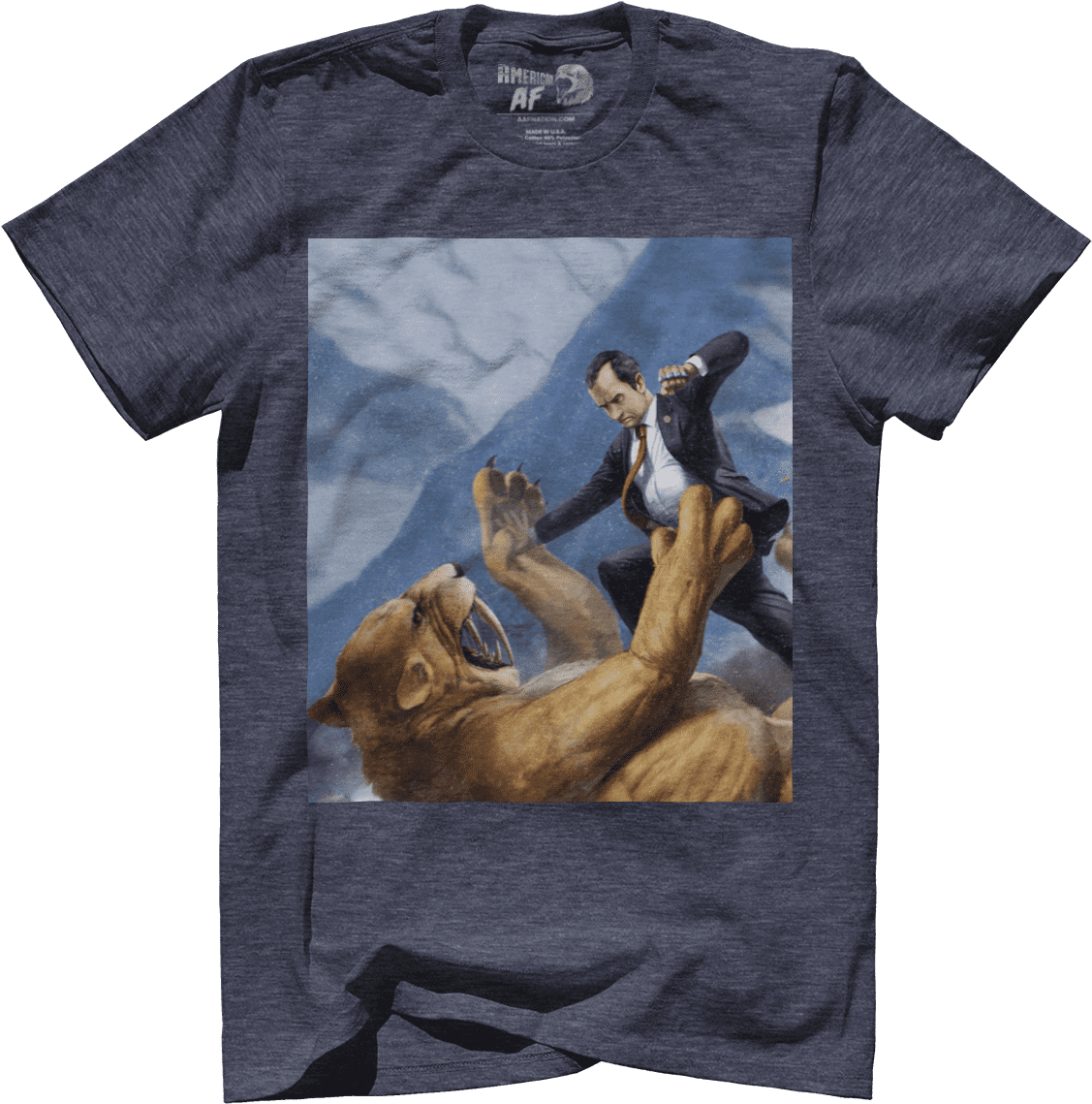 Nixon Vs Sabertooth - Heroic Presidents (1200x1200), Png Download