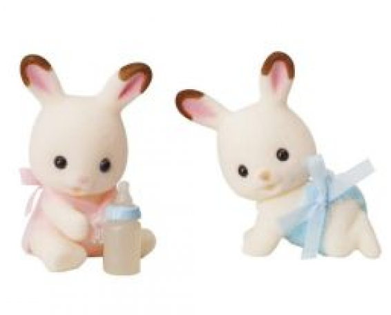 Calico Critters Hopscotch Rabbit Twins (565x565), Png Download