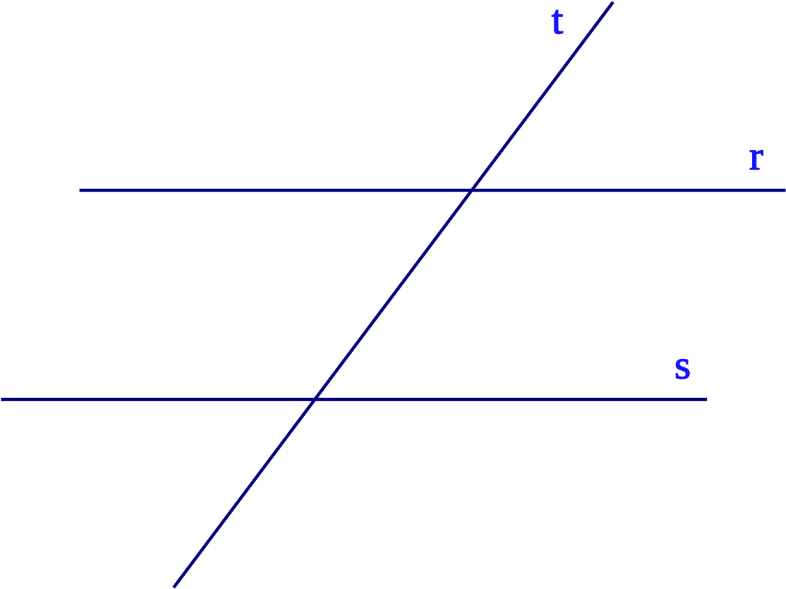 Rectas Paralelas Y Una Secante (1200x900), Png Download
