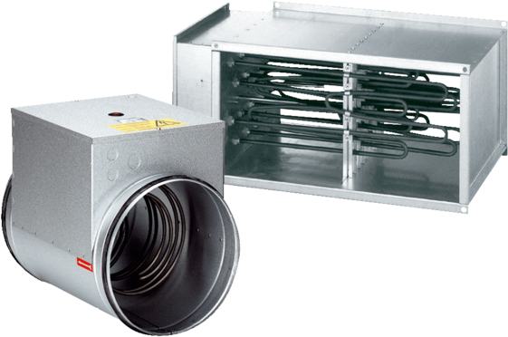 Air Heater - Dhp 22-16 - Electrical Air Heater For Vent. Systems (600x412), Png Download