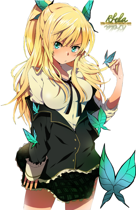 Render Kashiwazaki Sena By Rheila-d4fapd8 - Nao Takanashi (600x861), Png Download