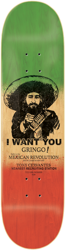 Mexican Revolution - Cervantes 8 - - Mexican Revolution (250x850), Png Download