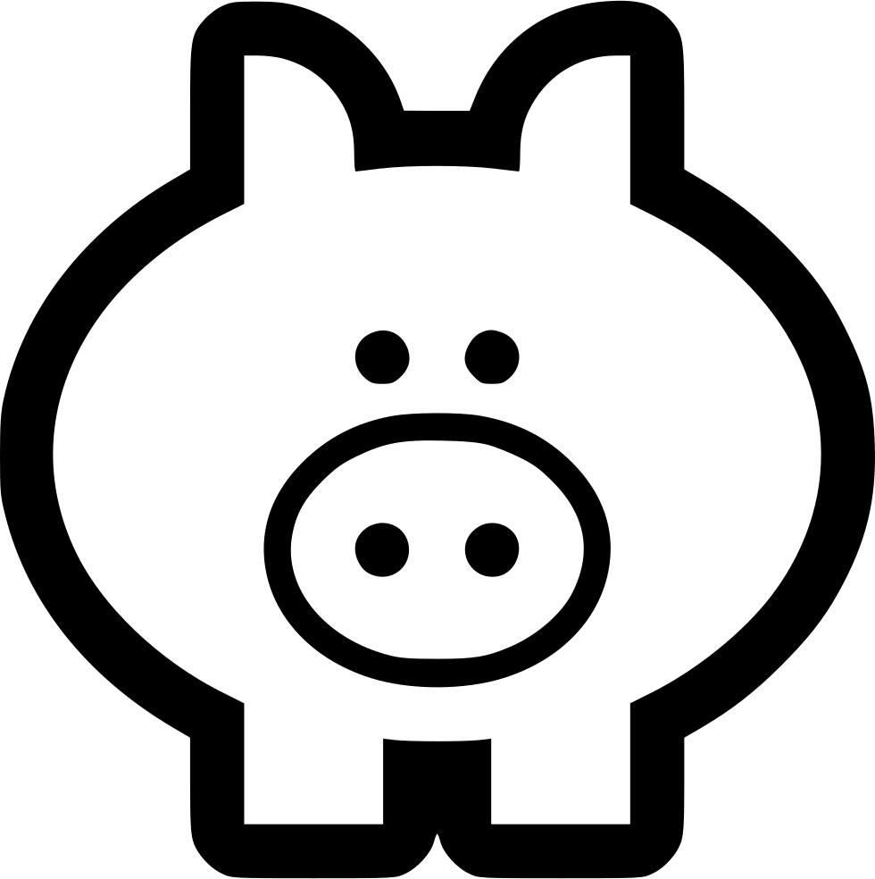 Pig Comments - Pig Icon Png (980x984), Png Download