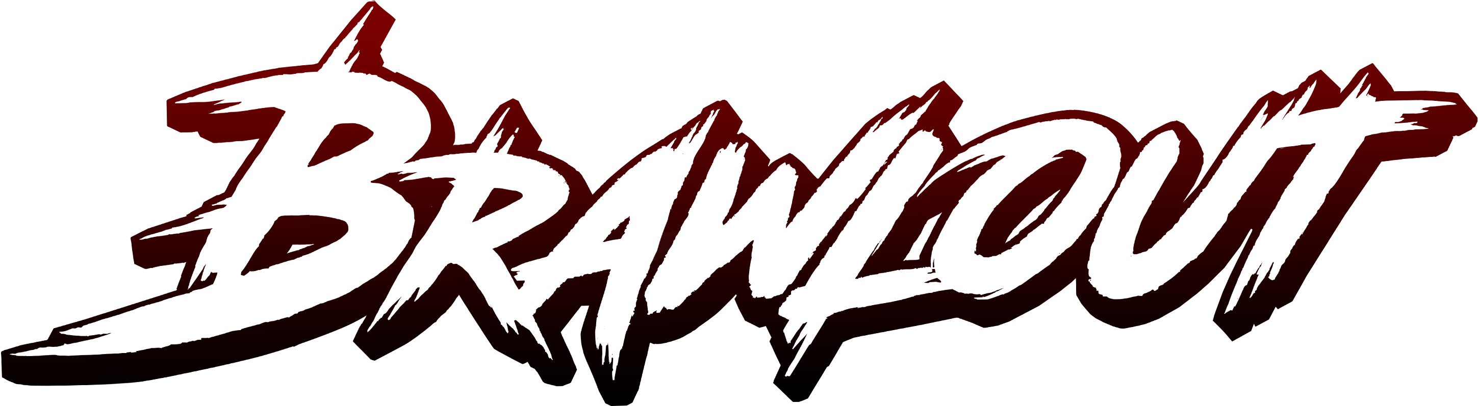 Brawlout - Brawlout Main Menu (3000x961), Png Download