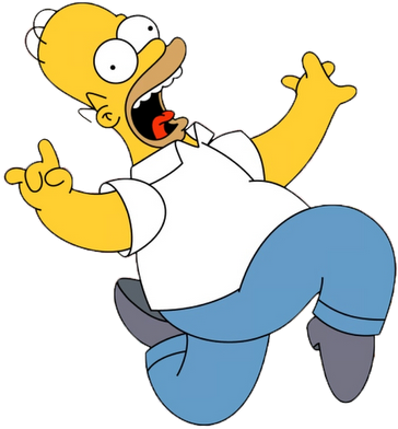 0 Replies 0 Retweets 3 Likes - Homer Simpson Transparent (372x400), Png Download