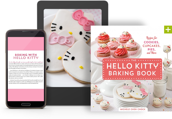 Cover For The Hello Kitty® Baking Book - Hello Kitty Baking Book (590x409), Png Download