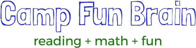 Camp Fun Brain Logo - Electric Blue (800x328), Png Download