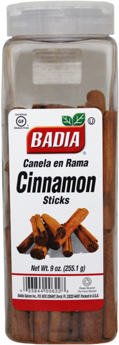 Badia Cinnamon Sticks, 9 Ounce (pack Of 6) (1200x1200), Png Download