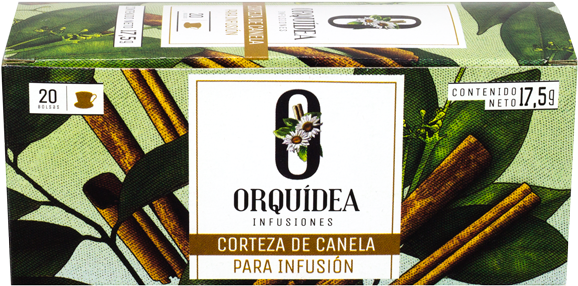 Canela-caja - Label (600x311), Png Download