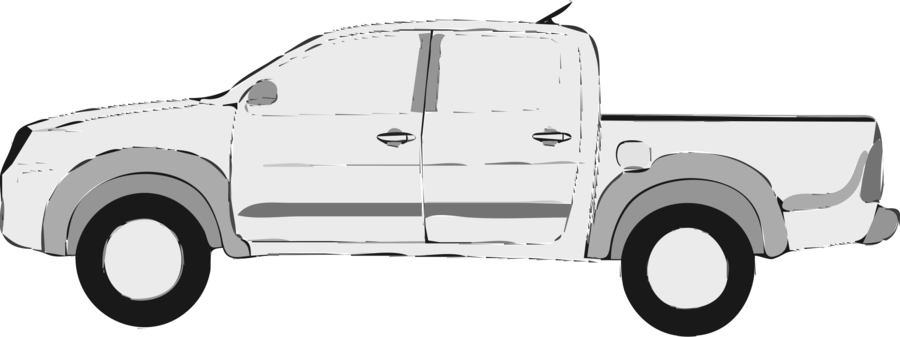 Clip Art Clipart Toyota Hilux Toyota Tacoma - Toyota Tacoma (900x337), Png Download