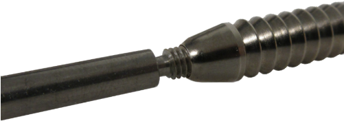 Hole In One® Threaded Steel Rod 9 3/4 Inch - Screw Extractor (500x500), Png Download