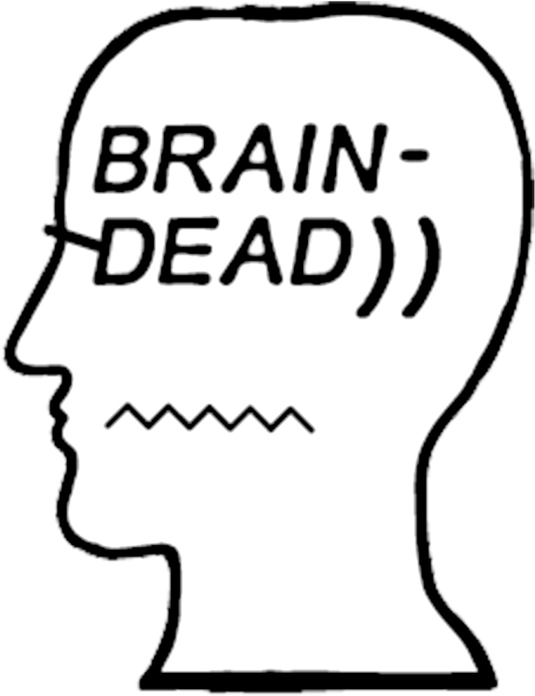 Brain Dead By Barfsimpson-d9e0lg0 - Brain Dead Clothing Logo (786x1016), Png Download