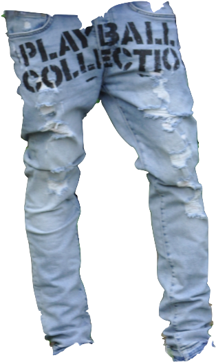 Image Of Playball Denim Jeans - Denim (718x622), Png Download