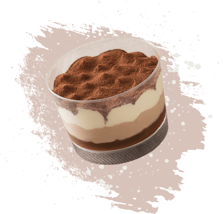 Tiramisu Mousse (779x746), Png Download