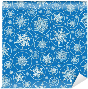 Fotomural Vector Copos De Nieve Cayendo De Fondo Sin - Snowflake (400x400), Png Download
