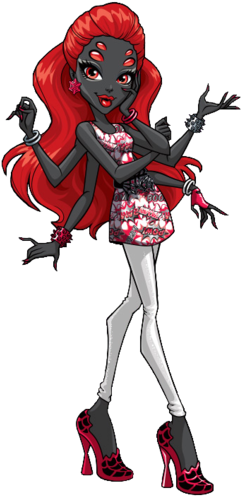 Wydowna Spider™ - Monster High Wydowna Spider (262x500), Png Download