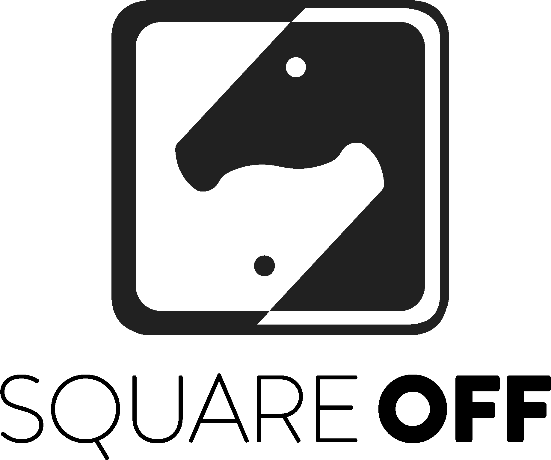 Square Off - Square Off Logo (1857x1571), Png Download