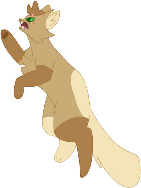 I Swear Ive Drawn Her Before Shes Wild Png Transparent - Kangaroo (500x664), Png Download