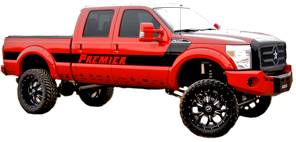 Red Truck Face Right - Certified Power Systems Performance Diesel Truck Repair (992x478), Png Download